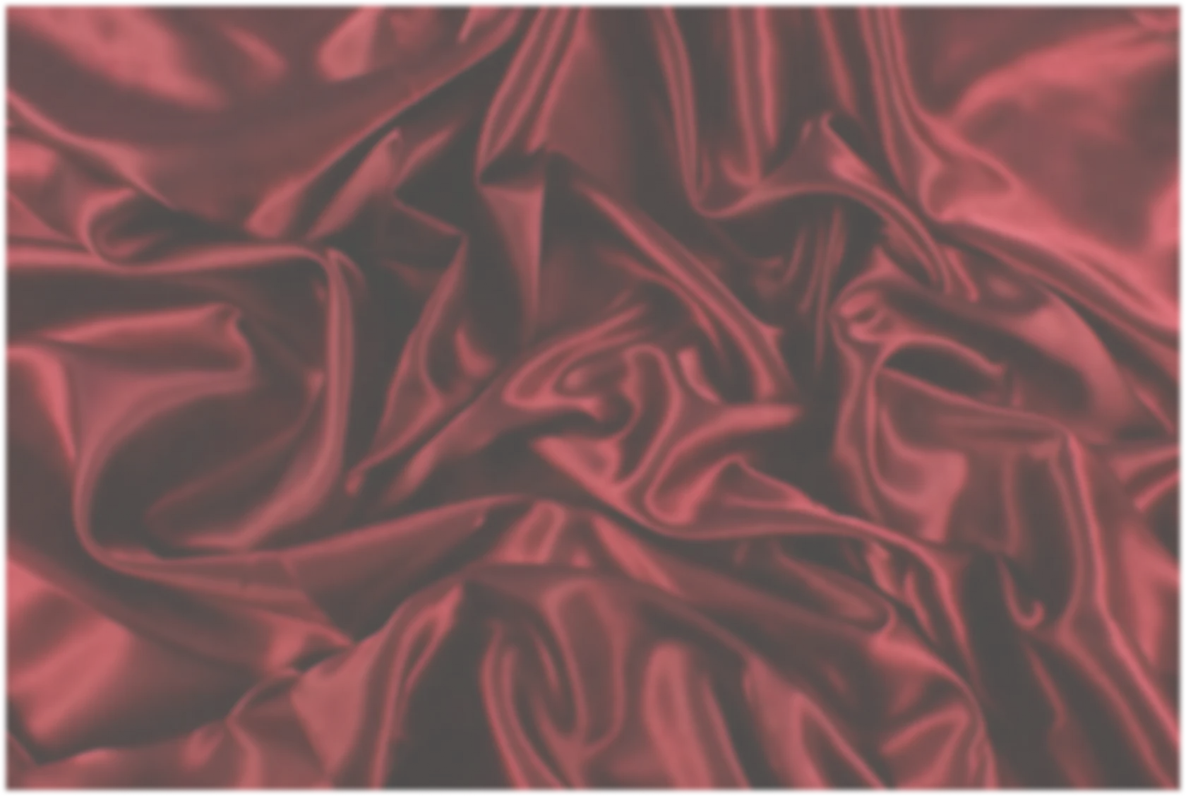 Deep red satin folds